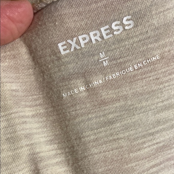 Express Purple Bronze Sequin Zebra Print Tank Top Medium - Picture 4 of 4